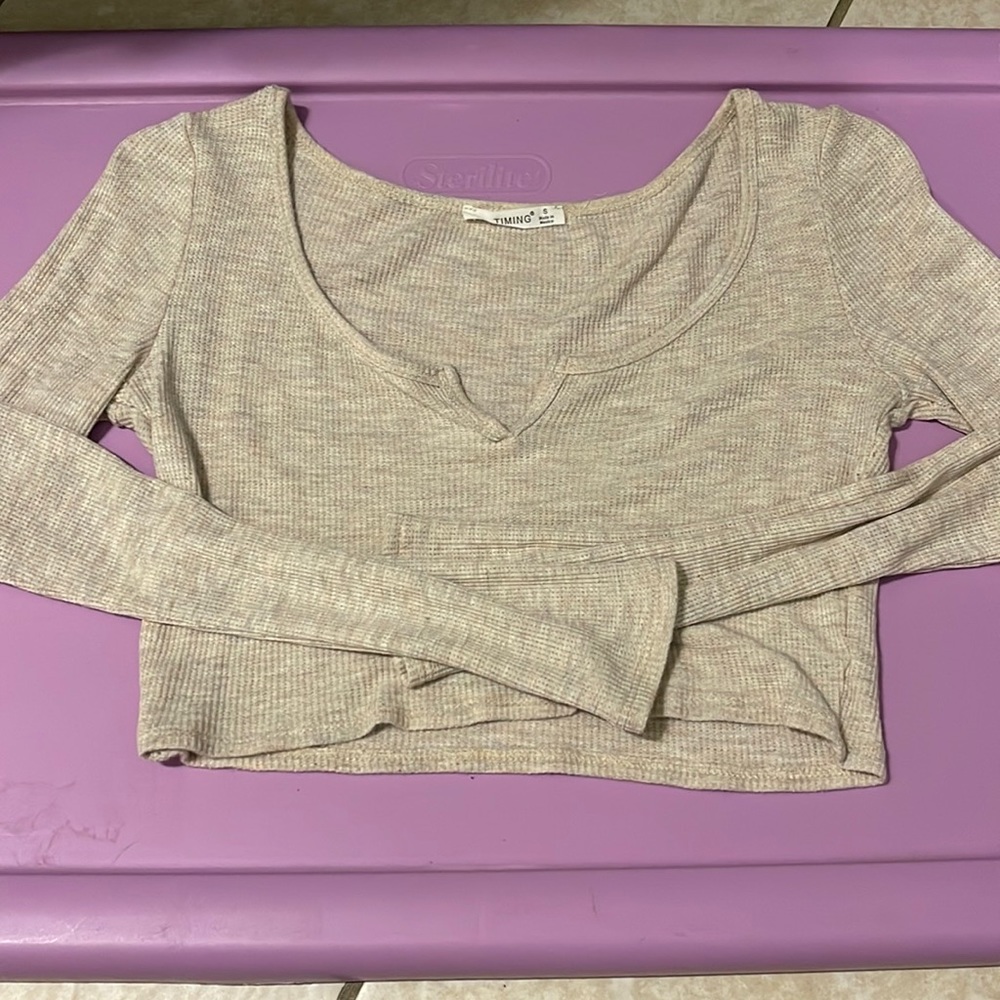 cream color with like white and gray blended spots